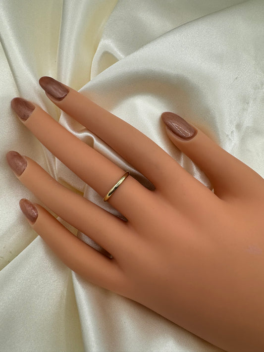 14k Gold Band Ring